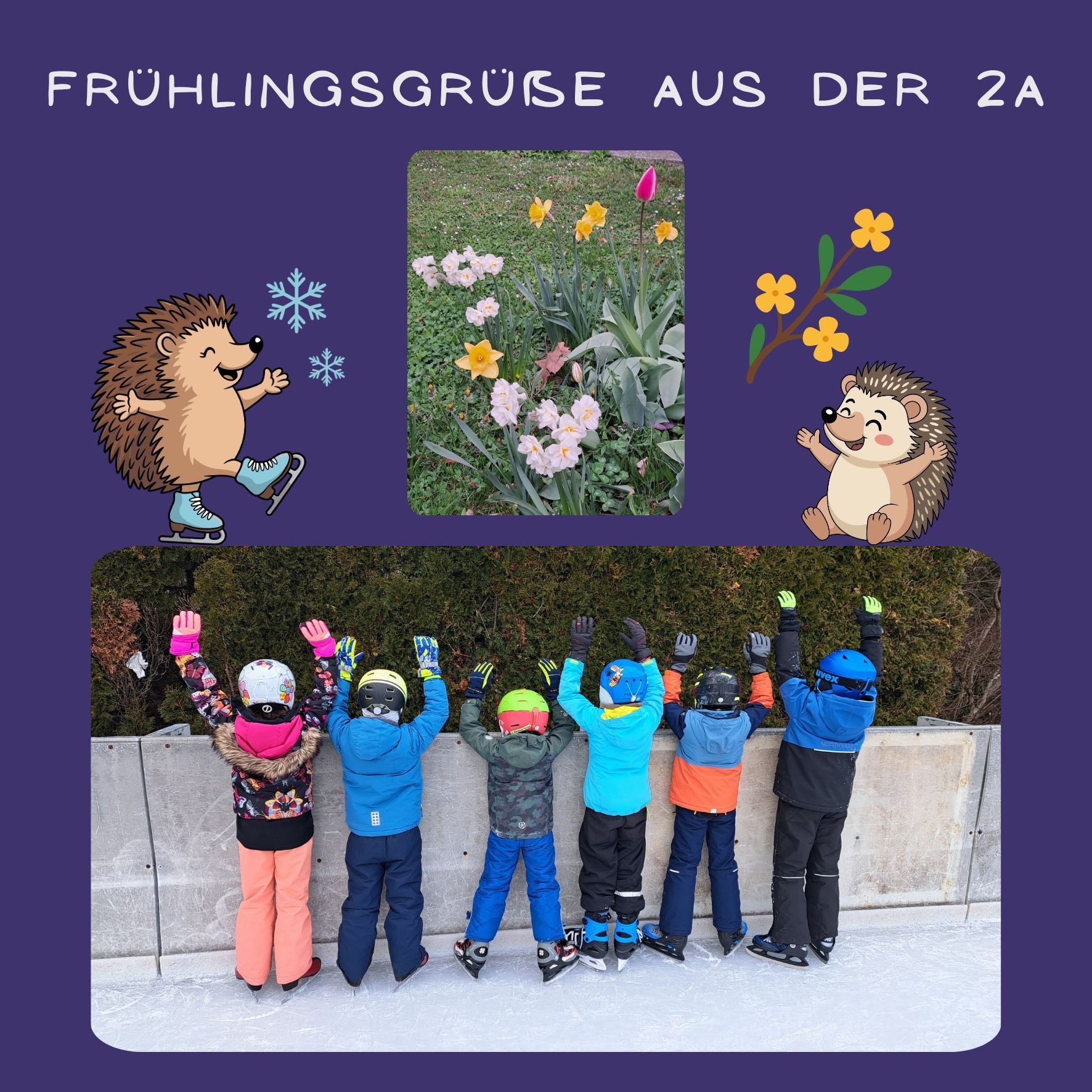 Frühlingsgrüße aus der 2a