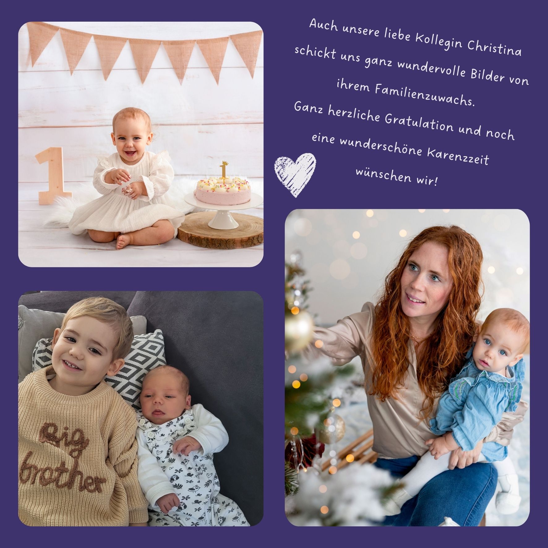 Familienzuwachs bei Christina Fuchs